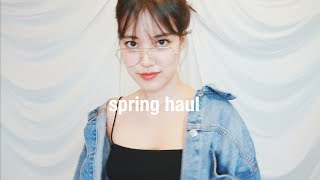 Spring TryOn Haul 2018 [upl. by Grand771]