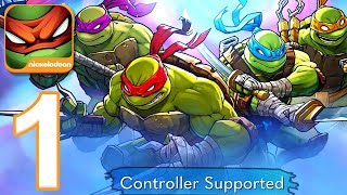 TMNT Splintered Fate  Gameplay Walkthrough Part 1  Intro amp Tutorial iOS [upl. by Jewell]