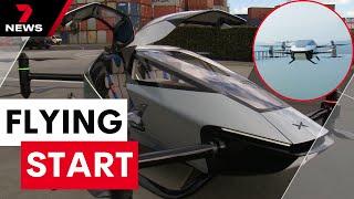 Flying cars could be landing in Australia by the end of the decade  7NEWS [upl. by Knighton]