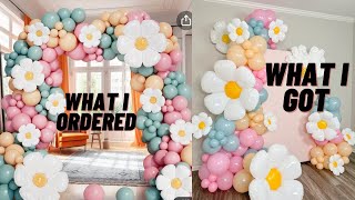 BALLOON GARLAND KIT  Tutorial Temu [upl. by Nytram]