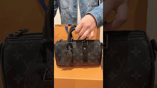 Louis Vuitton Keepall Bandoulière 25 Eclipse Monogram lv louisvuitton keepall keepall25 luxury [upl. by Aicenev]