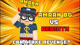 1vs1 with AMAAN BG Can I win BLOCKMAN GOBedwars [upl. by Ahsakat]