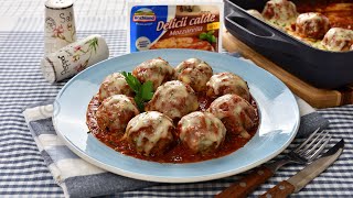 Chiftele la cuptor cu mozzarella  JamilaCuisine [upl. by Adnovay]