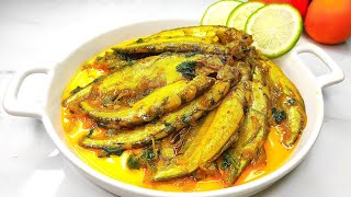 হাতে মাখা পাবদা মাছের দোপেয়াজা  Pabda Macher Dopeyaja  Pabda Fish Curry [upl. by Assed]