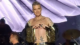 Robbie Williams  Acappella  Me And My Monkey  Rockwave Festival 2023  Athens Greece [upl. by Thomajan]