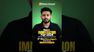 Indias Biggest Canada Immigration Fair in Chandigarh [upl. by Yreved]