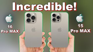 iPhone 16 Pro Max Vs iPhone 15 Pro Max  Should You UPGRADE 🔥😍 [upl. by Avah590]