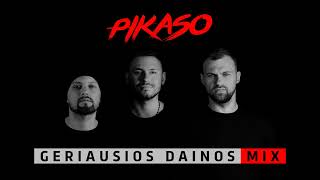 PIKASO✦GERIAUSIOS DAINOS✦MIX [upl. by Nylkoorb792]