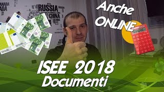 Come fare ISEE 2018 anche online Documenti [upl. by Ellertal379]