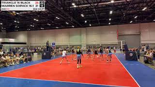 Live Stream Triangle 16 Black vs Warren Sixpack 161 AAU Nationals 16 Open pool June 30th 2024 [upl. by Ytineres]