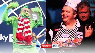 Best walkons in World Darts Championship history  The Grinch stormtroopers muffins and more [upl. by Hailey323]