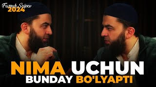 Nima uchun bunday bolyapti  Farruh Soipov 2024 suhbat [upl. by Cir203]