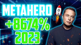 METAHERO A 8674 IS COMING  METAHERO PRICE PREDICTION 2023 amp ANALYSES [upl. by Nilde]