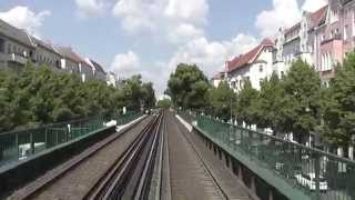 UBahn Berlin  U2 Führerstandsmitfahrt  Cab Ride Ruhleben  Pankow [upl. by Alegnat]