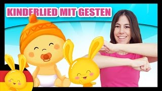 Kinderlied mit Gesten  Kinderlieder deutsch  Kinderlieder zum Mitsingen  Titounis [upl. by Anneh]