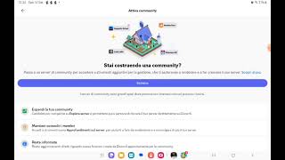 tutorial come attivare la comunity in un server discord [upl. by Kenney]