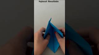 Como Hacer un Barco de Papel Origami shorts [upl. by Shepherd]