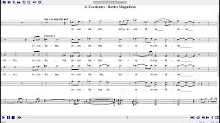 6 Esurientes Rutter Magnificat SATB Alto [upl. by Idleman]