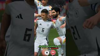 GREAT VOLLEY BY JOSHUA KIMMICH Germany vs Denmark  EURO 2024 [upl. by Seerdi982]