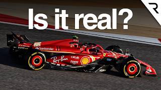 How F1 test pacesetter Ferrari really looks vs Red Bull [upl. by Arihsan]