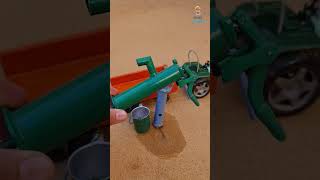 mini hand pump ideas diy mini motor water pump science projectyoutubeshorts shorts shortvideo [upl. by Llennahc]