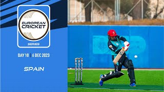 🔴 ECS Spain 2023  Day 10  T10 Live Cricket  European Cricket [upl. by Enogitna]