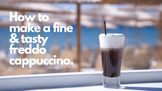 Freddo cappuccino at home  how to make [upl. by Saixela]