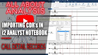 Enhancing Investigations Importing and Visualizing Call Detail Records with i2 Analyst Notebook [upl. by Ogu]