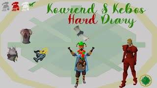 OSRS Kourend amp Kebos Hard Diary Guide  Ironman Approved [upl. by Moriah]