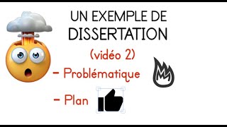 Exemple Dissertation Français Vidéo 2 ✏️✏️ [upl. by Niuqaoj]