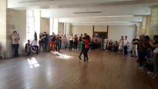 Morenasso amp Adi Baran Kizomba Demo Picardia Loca Laon France April 2017 [upl. by Bergren]