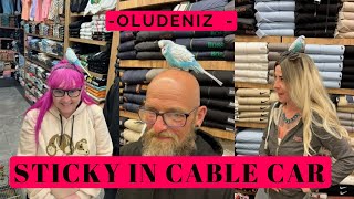 OLUDENIZ 2024 STicky IN CABLE CAR amp SHOPPING [upl. by Robbyn]