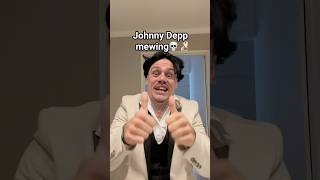 Johnny Depp mewing💀johnnydepp mewing shelove [upl. by Eecats]