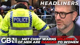 Im NOT a fan of the way he brings this up  Met chief warns MILLIONS of men are danger to women [upl. by Garbers]