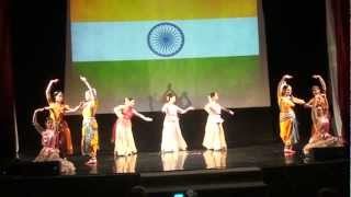 Kathak Odissi amp Bharatanatyam dance Samanvaya [upl. by Inigo]