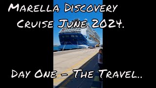 Marella Discovery 2 cruise June 2024  Day one the travel [upl. by Parish769]