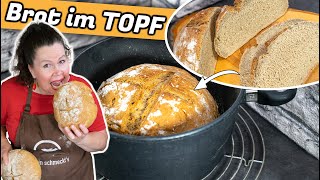 BROT im Topf  Genial einfach [upl. by Timofei]