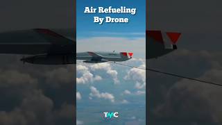 Air Refueling by Drone shorts military [upl. by Enirehs]