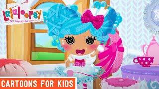 Mittens Makes Hot Cocoa  Lalaloopsy Clip  Cartoons for Kids [upl. by Llyrad]