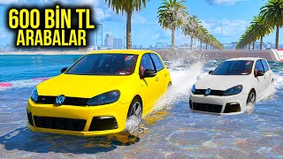 600 Bin TLlik Arabalar Dalgalı Yol Parkurunda  Örümcek Abi ile GTA 5 [upl. by Scever]