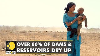 Kenya continues to fight widespread water scarcity as over 80 of dams amp reservoirs dry up  WION [upl. by Hodges245]