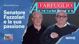 Crozza è il Senatore Fazzolari intervistato per la Farfuglio Accademy discute di una sua passione [upl. by Baskett]