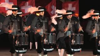 Top Secret Drum Corps  Royal Edinburgh Military Tattoo 2015 [upl. by Zetrauq48]