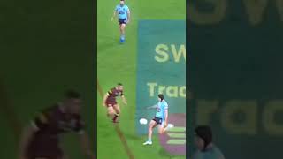 Matt Burton’s HIGHEST KICK burton nrl nrlclips stateoforigin capcut [upl. by Peppie]