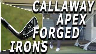 Callaway APEX Forged Irons Review [upl. by Sisxela960]