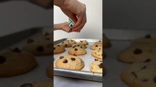 Chocolate Chip Cookies 🍪Full recipe video is on my channel shorts [upl. by Clorinda]