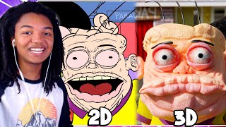 3D Ed Edd n Eddy Brings Back CURSED Memories MeatCanyon JAWBREAKER [upl. by Githens]