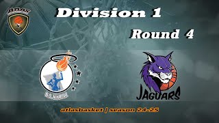 Atlasbasket  Div 1Round 4  ΚΑΤΡΑΚΕΙΛΑ vs JAGUARS [upl. by Justine]