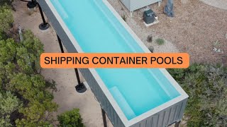 Shipping Container Pools featured on Australias Best Pools [upl. by Stesha]