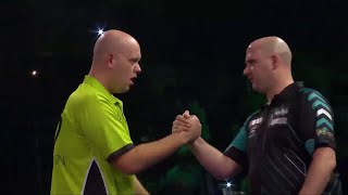 Best World Championship Match Ever 2018 World Championships  Michael van Gerwen vs Rob Cross [upl. by Pickens]